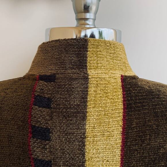 NWT Mina Norton Jacket Blazer Asian Inspired Chenille USA L - Picture 10 of 12